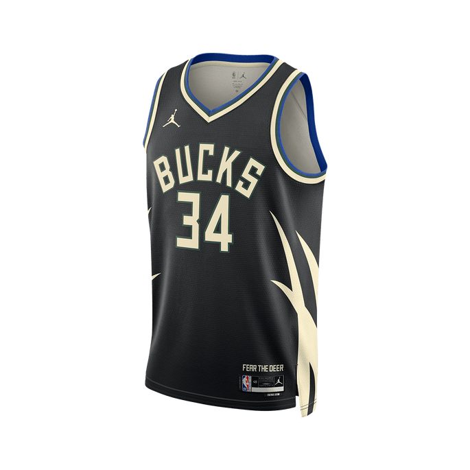 Milwaukee Bucks Statement Edition Jordan Dri-Fit NBA Swingman Jersey