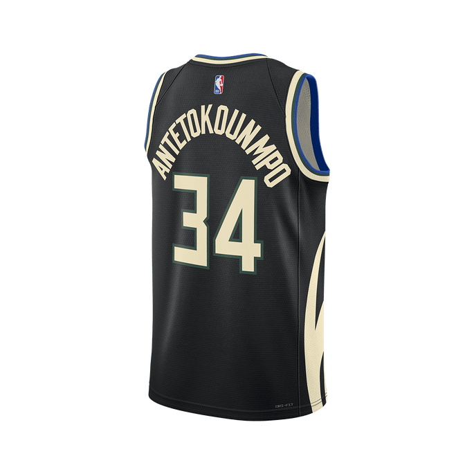 Milwaukee Bucks Icon Edition 2022/23 Nike Dri-Fit NBA Swingman Jersey