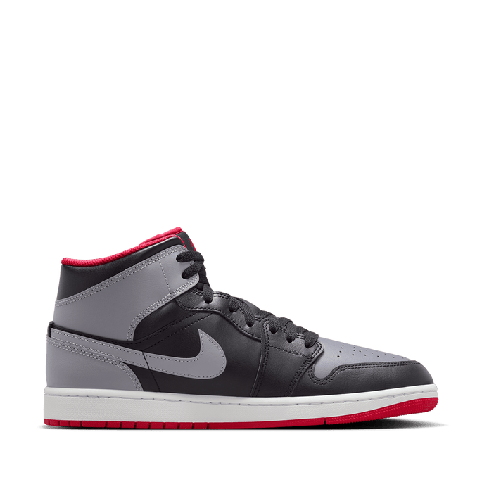 Jordan 1 Mid Black Grey