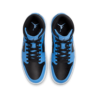 Air Jordan 1 Mid 'University Blue and Black'