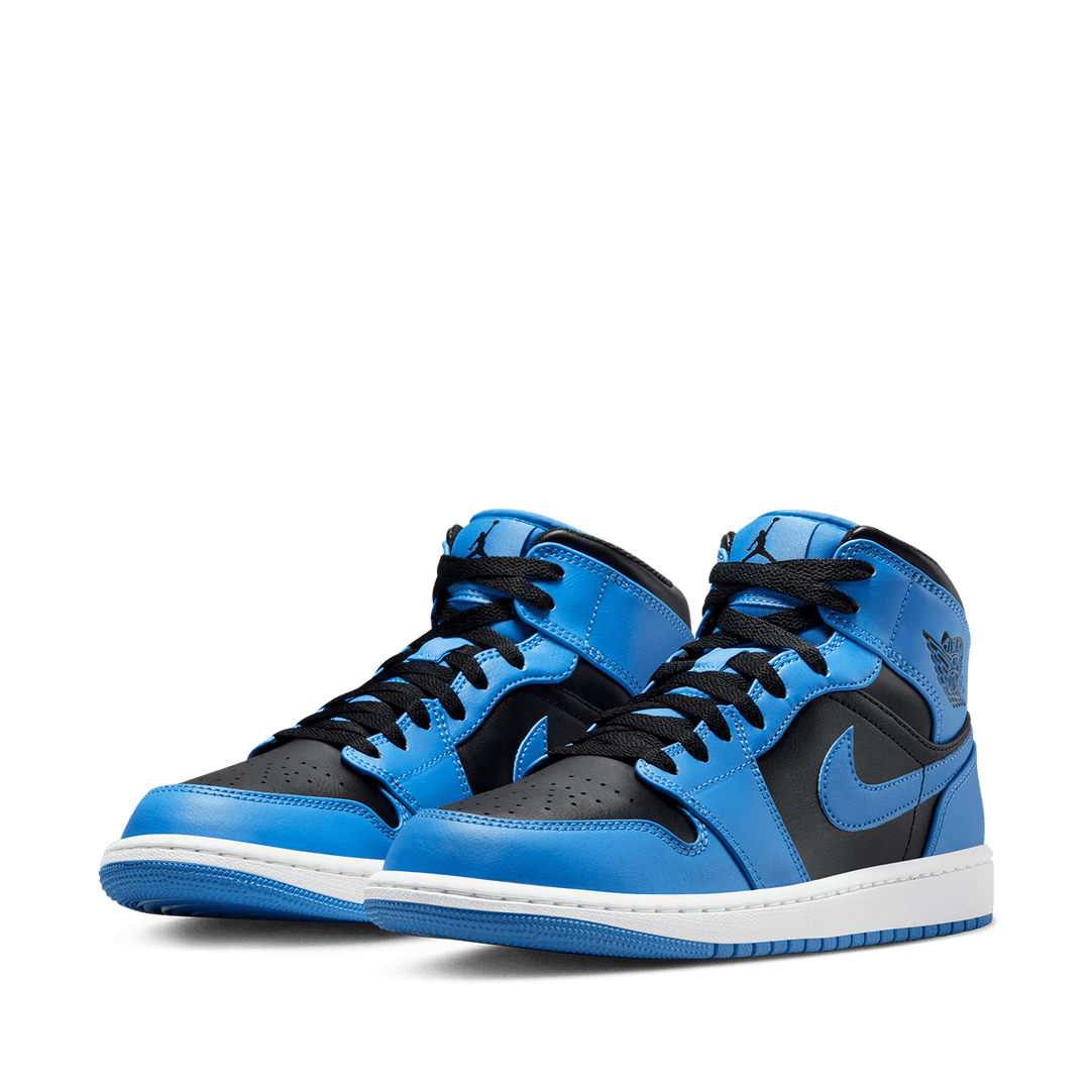 Air Jordan 1 Mid 'University Blue and Black' – TITAN