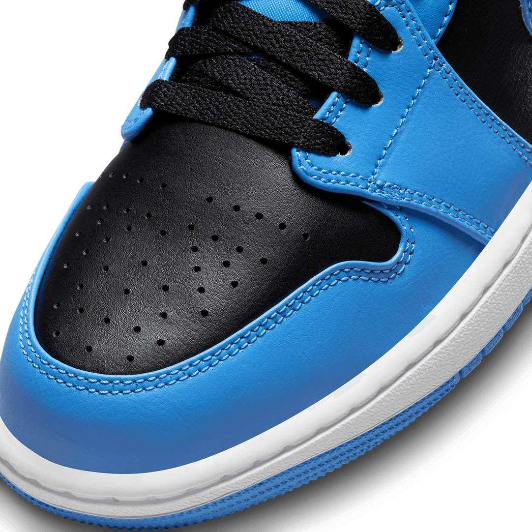 Nike Air Jordan 1 Mid University Blue Black (GS)