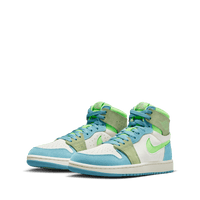 Wmns Air Jordan 1 Zoom Comfort 2 'Cerulean and Green Strike'