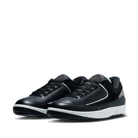 Wmns Air Jordan 2 Retro Low Black Varsity Red TITAN