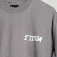 Titan Staples Hoops Strike Logo Tee - Mauve