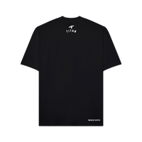 Titan Retro Tee - Black