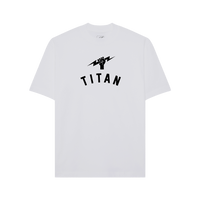Titan Retro Tee - White