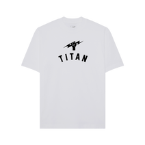 Titan Retro Tee - White