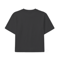 Titan Orbit Women's Boxy Tee - Charcoal
