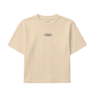Titan Orbit Women's Boxy Tee - Cream