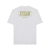 Titan Basketball Tee - White