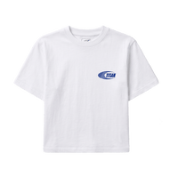 Titan Eclipse Women's Cropped Tee - White