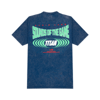 Titan Vintage Washed Sounds Of The Game Tee - Blue