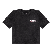 Titan Vintage Washed Titan Audio Labs Women's Tee - Black