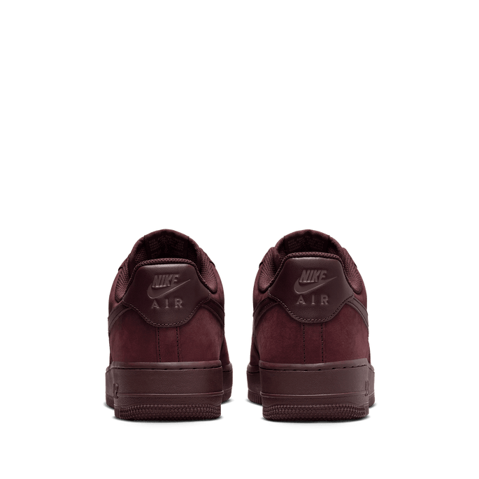Nike air force 1 top burgundy crush