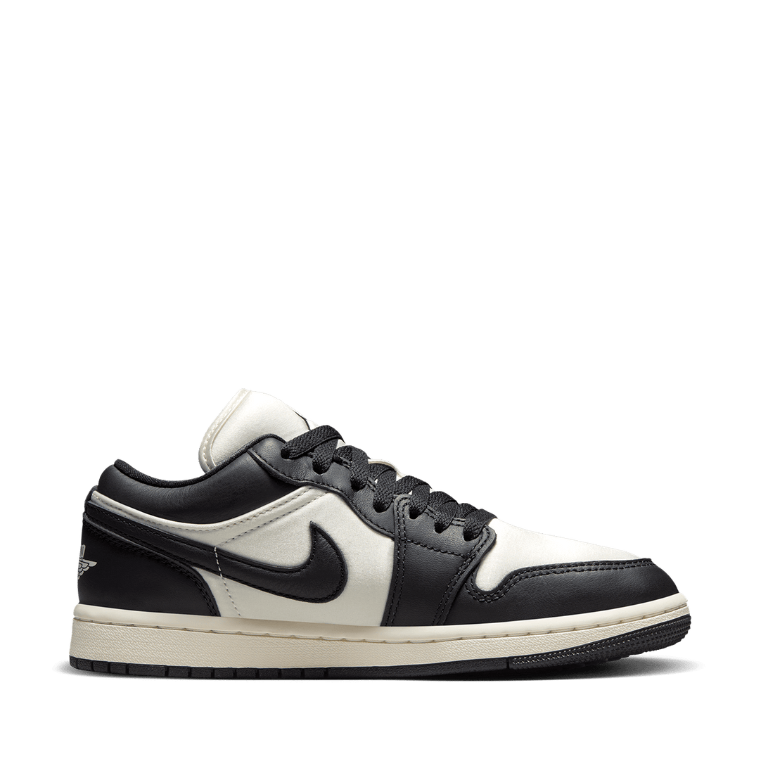 Wmns Air Jordan 1 Low SE Sail and Black TITAN