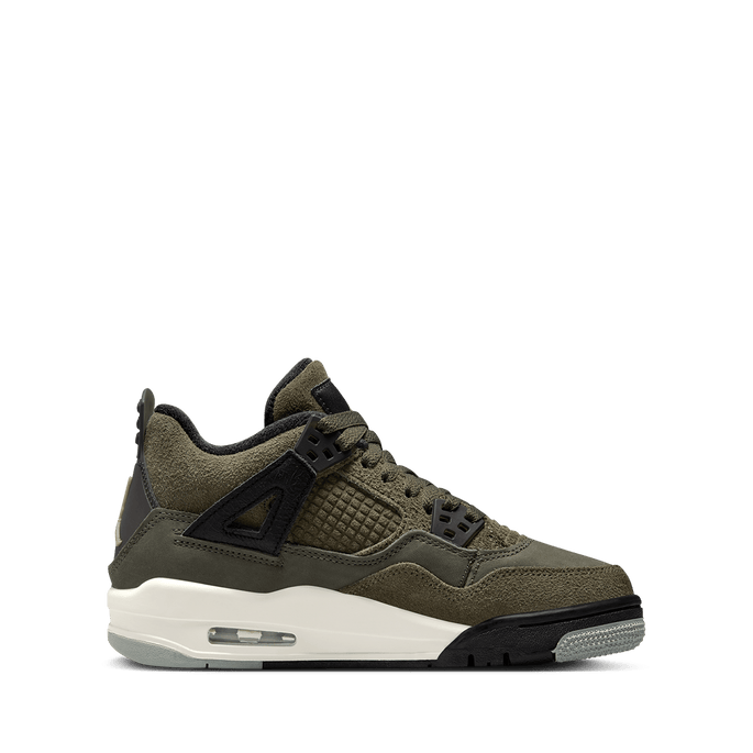 Jordan 4 top retro olive