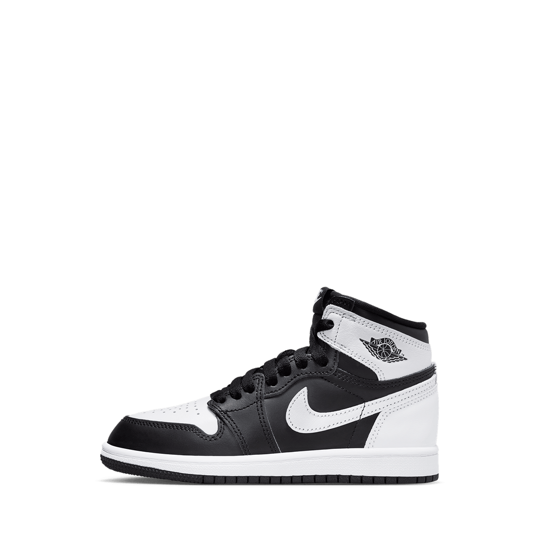 Black and white top air jordan 1 retro