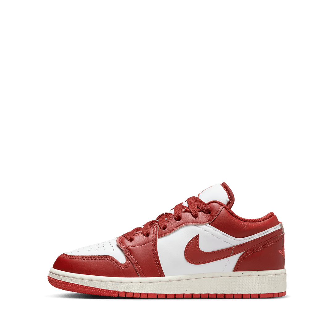 Jordan 1 low white red gs Clearance