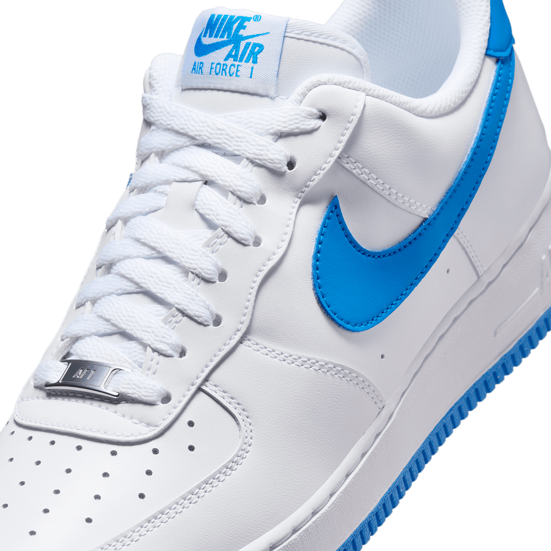 Nike Air Force 1 07 White and Photo Blue TITAN