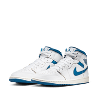 Air Jordan 1 Mid SE 'White and Industrial Blue'