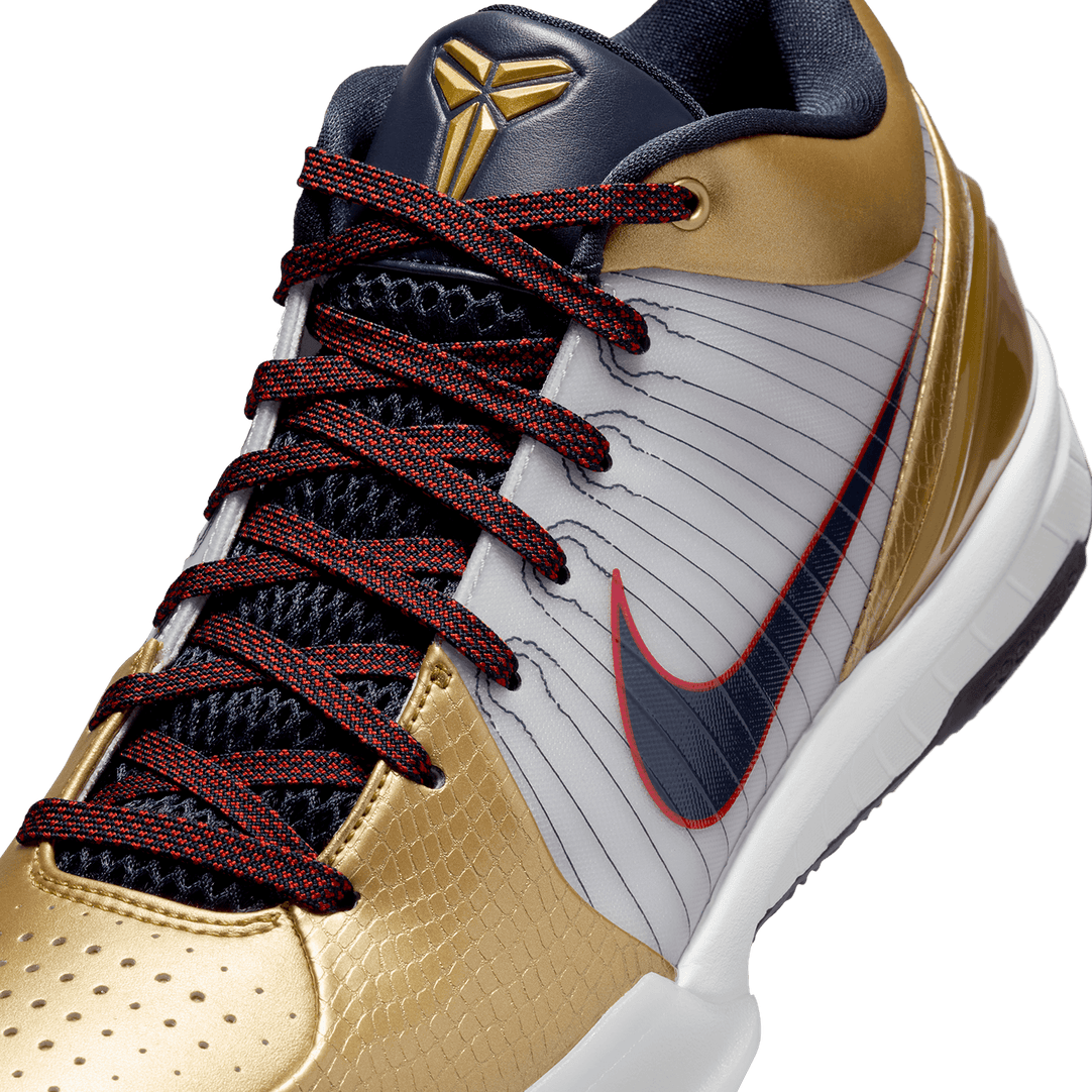 靴 Kobe 4 llic Gold and Dark Obsidian Kobe 4 Protro 'Metallic Gold and Dark Obsidian' (FQ3544-100