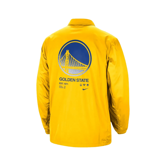 Nike NBA Golden State Warriors Men's Coaches Jacket