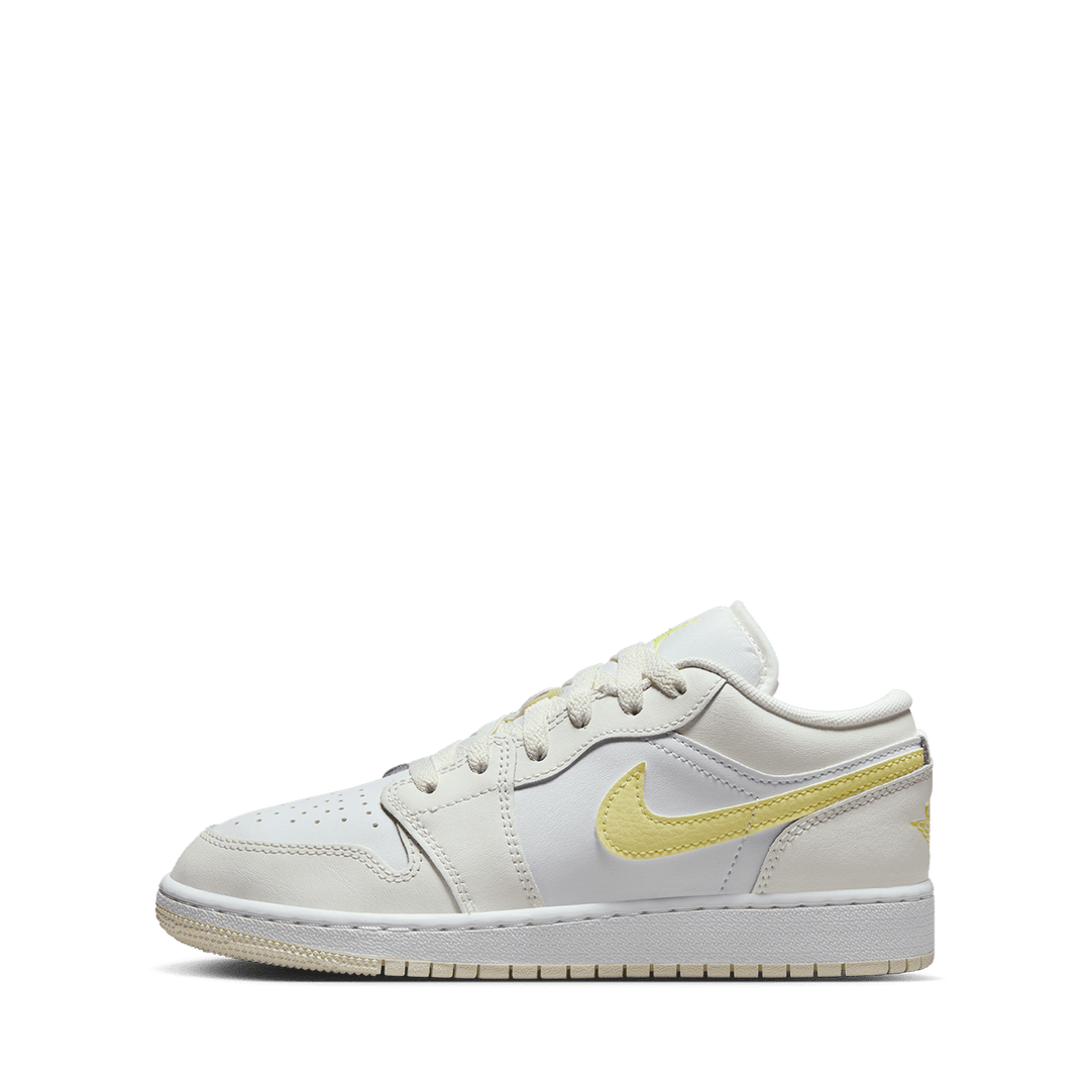 Air Jordan 1 Low GS Sail and Light Laser Orange