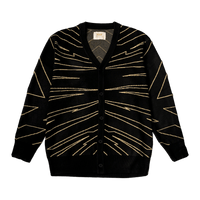 Titan Lightning Cardigan - Black