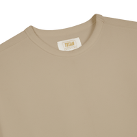 Titan Essential Waffle Tee - Beige