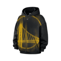 Nike NBA Golden State Warriors Standard Issue Men's Fleece Basketball Hoodie