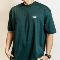 Titan Staples Strike Side Logo Tee - Pine Green