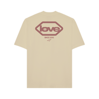 Titan Love Tee - Cream
