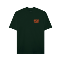 Titan Basketball Tee - Dark Green