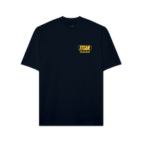Titan Basketball Tee - Navy Blue