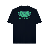 Titan Sport Tee - Navy Blue