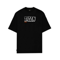 Titan Hoops Talk Basketball Tee - Black