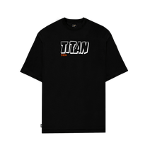 Titan Hoops Talk Basketball Tee - Black