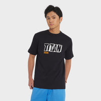 Titan Hoops Talk Basketball Tee - Black