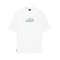 Titan Hoops Talk Cash Money Tee - White