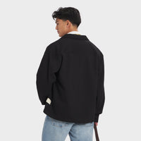 Titan Essential Overshirt - Black