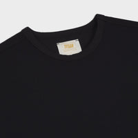 Titan Essential Waffle Tee - Black