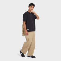 Titan Essential Waffle Tee - Black