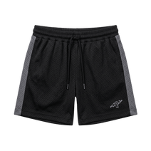 Titan Staples Strike Logo Youth Shorts - Black