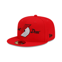 New Era X Just Don Portland Trail Blazers 59Fifty Fitted Cap