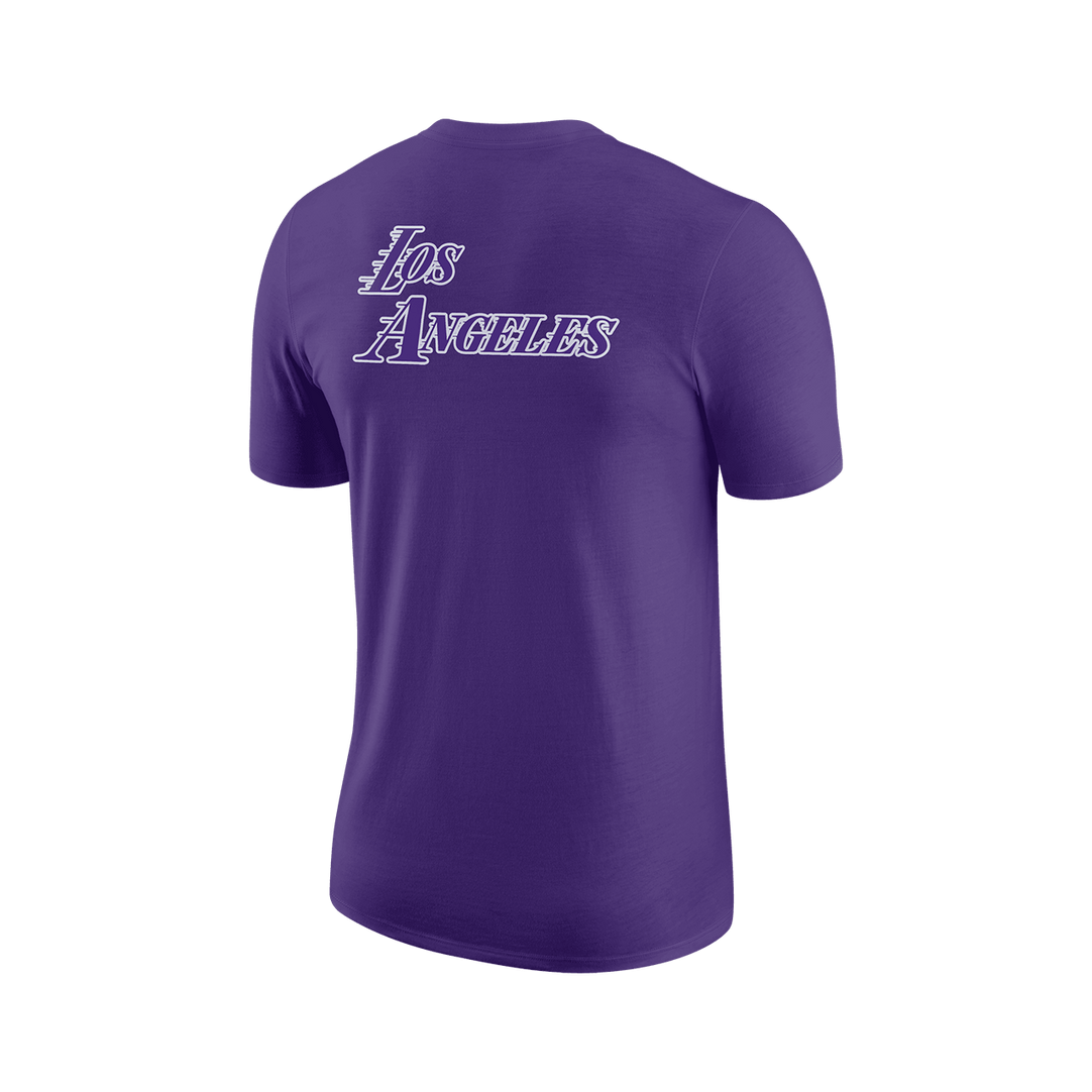 New Era Purple Los Angeles Lakers 2022/23 City Edition Big & Tall T-Shirt