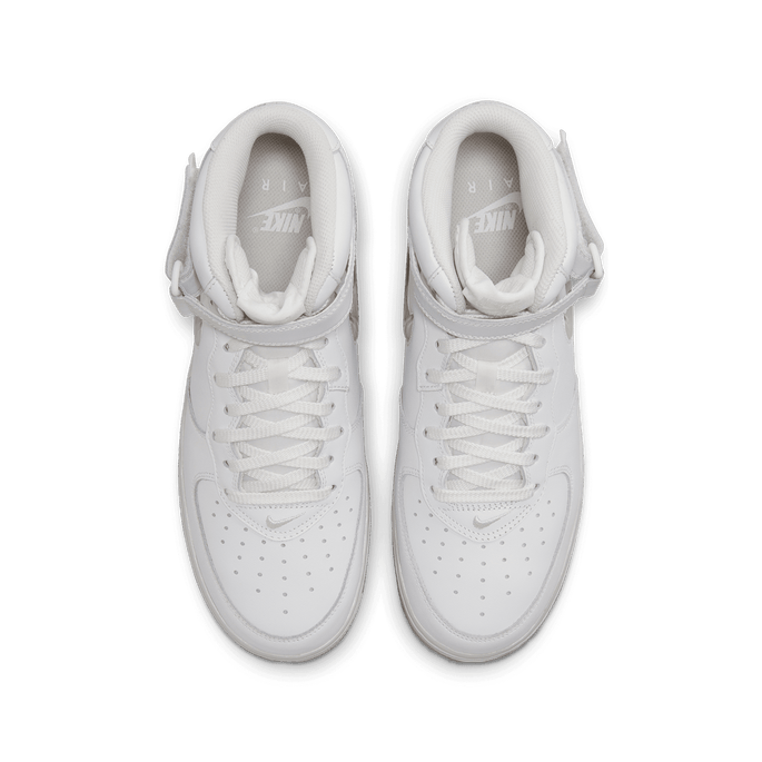 Air force 1 mid best sale top white